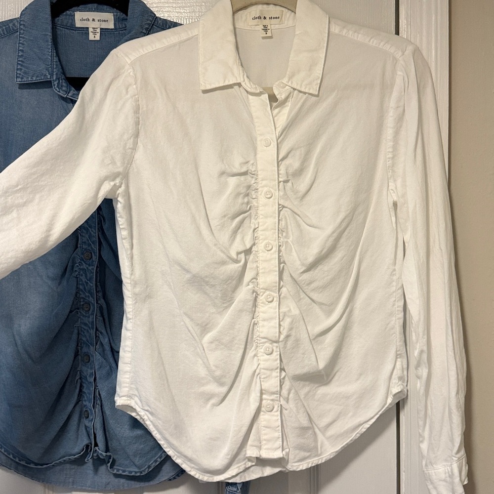 TWO Cloth & Stone Button downs from Anthropologie - image 3